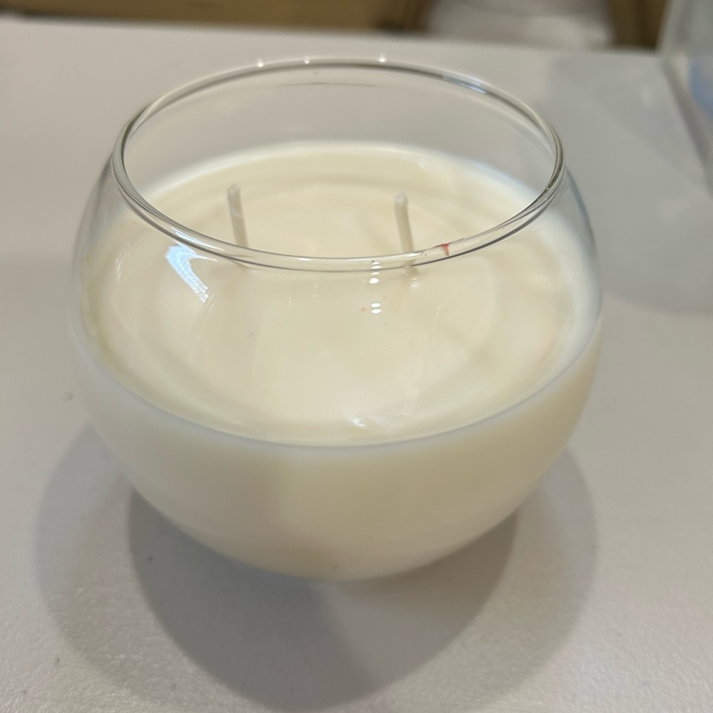 Orange Scented Soy Wax Candle Double Wick